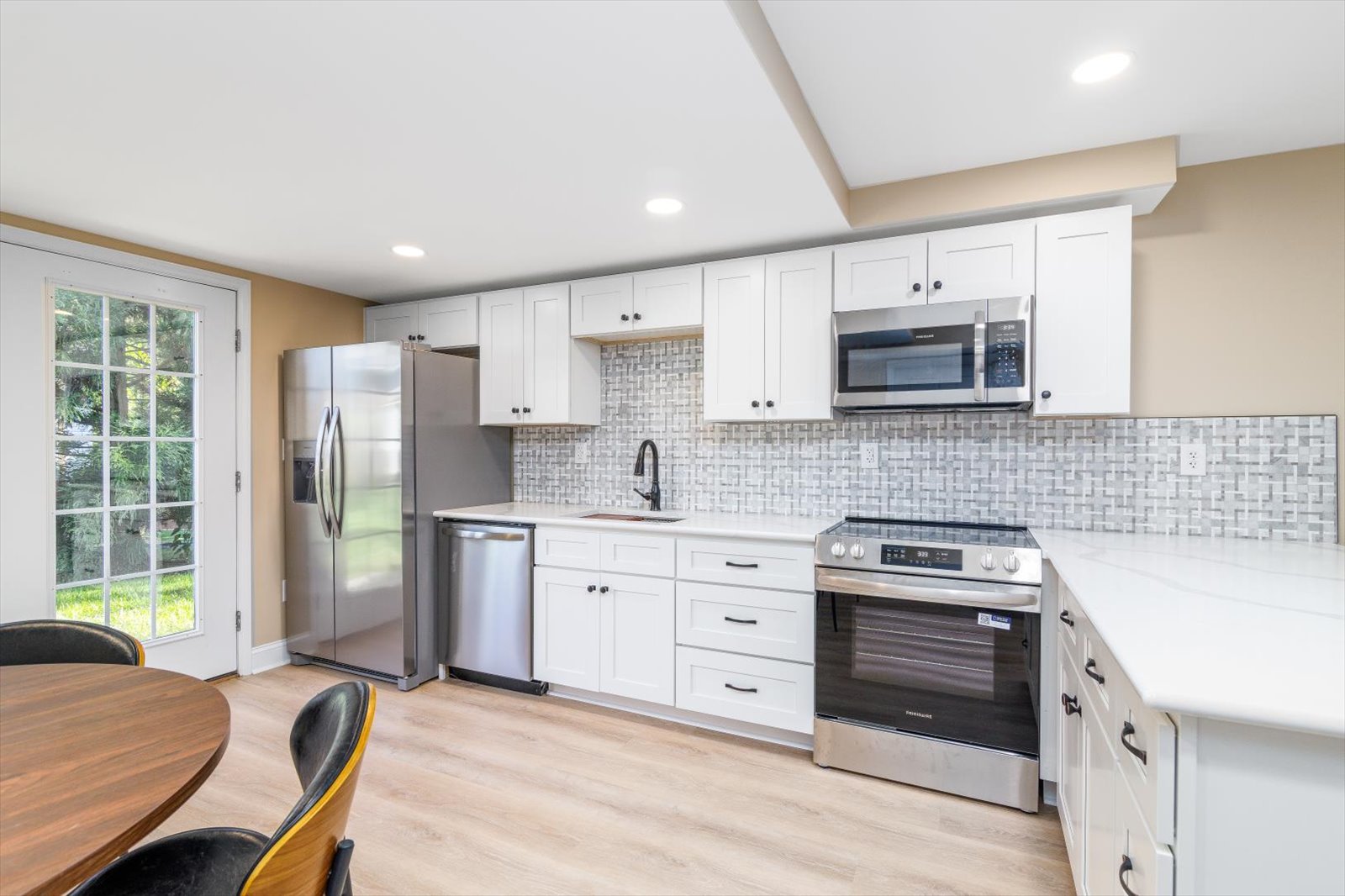 Roanoke basement remodel with full kitchen